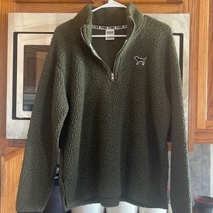 PINK Sherpa pull over